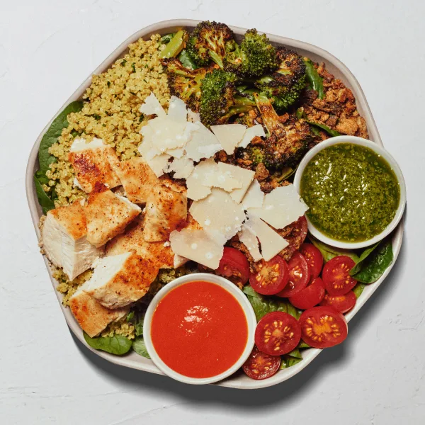 Chicken Pesto Parm menu item