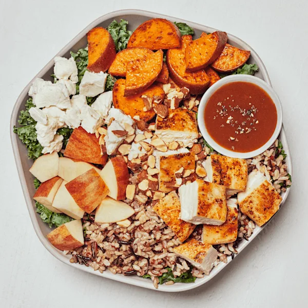 Sweetgreen Harvest Bowl pictured in the dated menu evidence