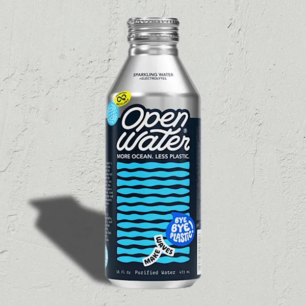 Open Water Sparkling Water menu item