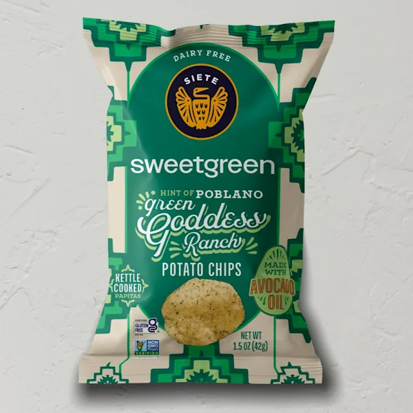 SG x Siete: Green Goddess Ranch Potato Chips menu item
