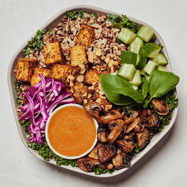 Sweetgreen Shroomami bowl pictured in the dated menu evidence