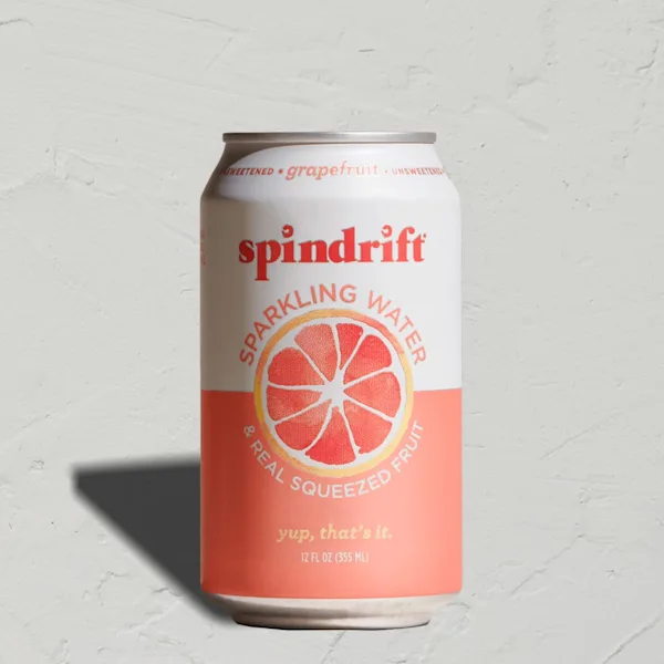 Spindrift Grapefruit menu item