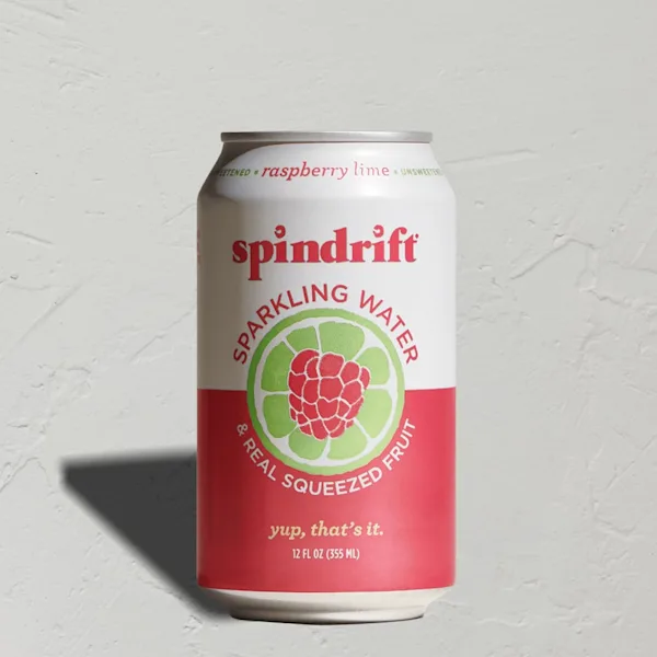 Spindrift Raspberry Lime menu item